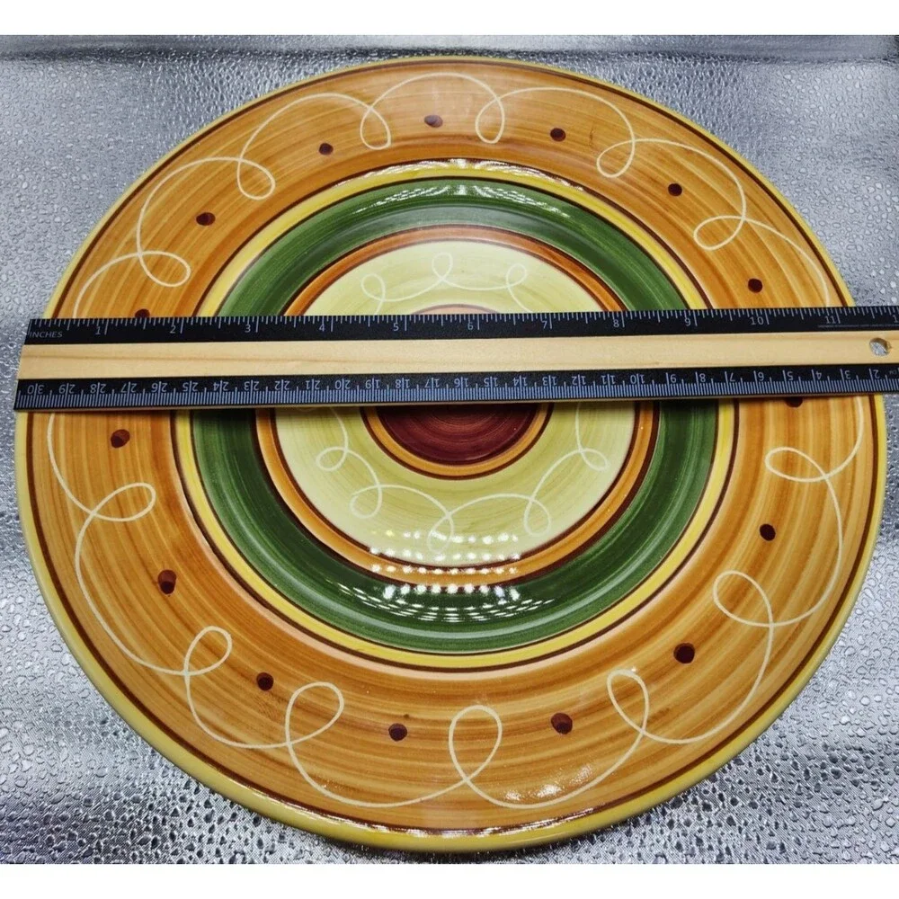 Pier 1 Imports Hand Painted Earthenware 
